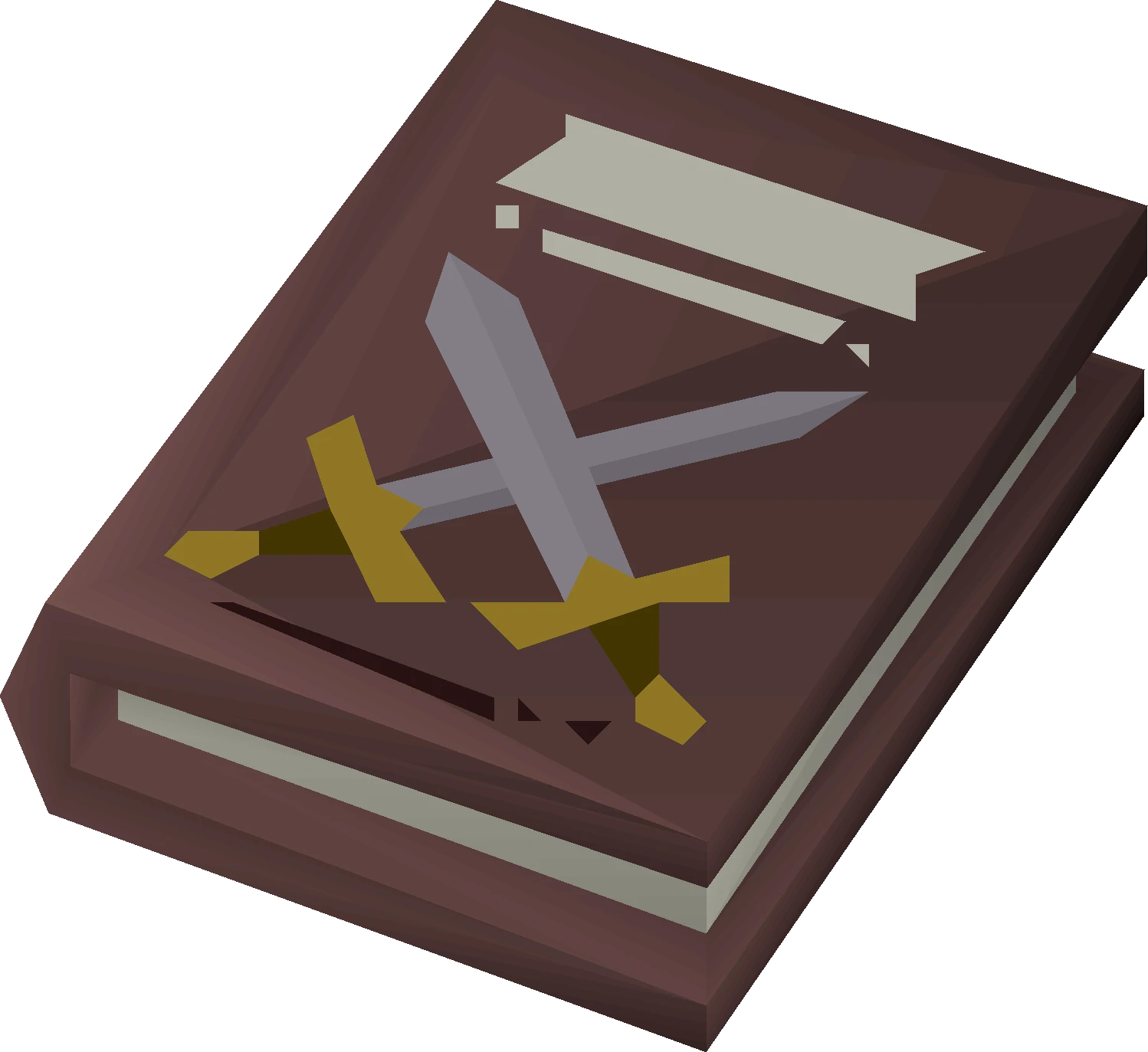 The Combat Achievements book icon from Old School RuneScape