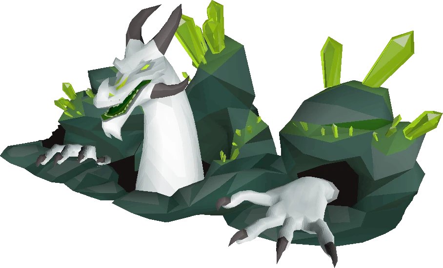Great Olm, the final boss of Chambers of Xeric in a mega scale raid