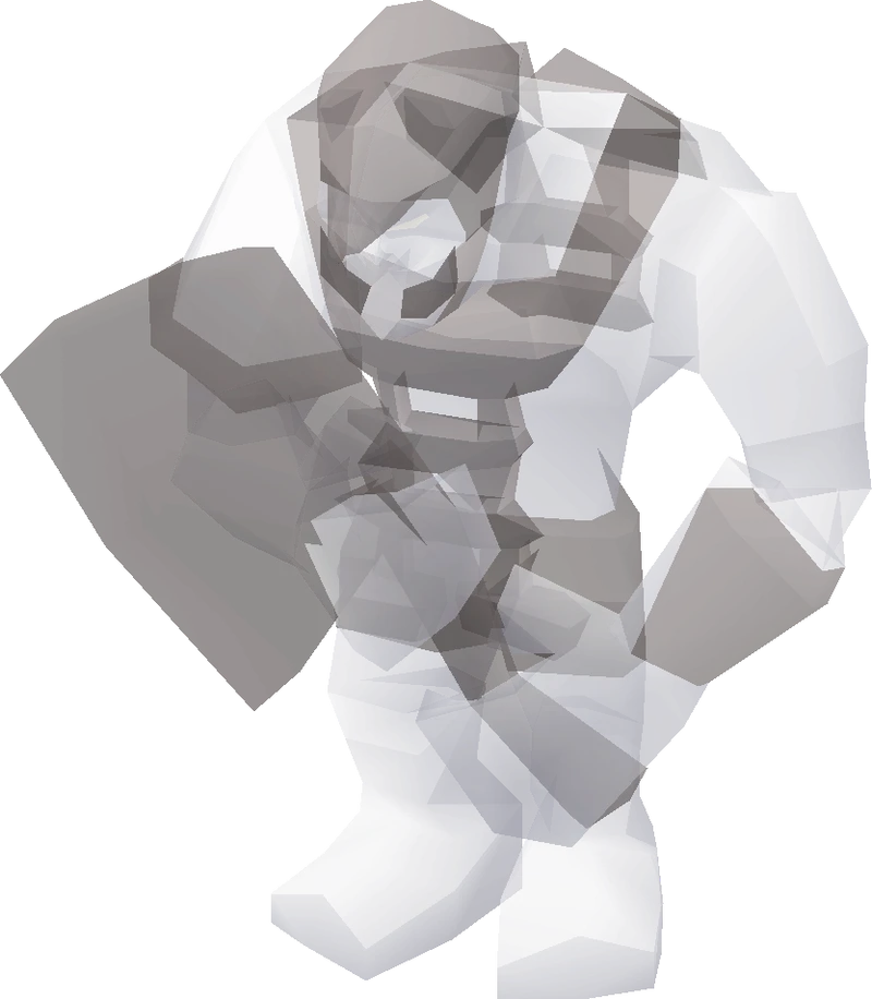 Revenant ork, the translucent ghostly ork that both OSRS Wiki revenant money-making guides use as their kill target